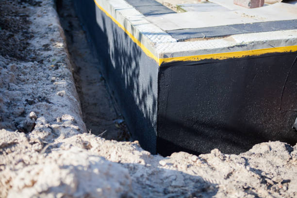 Professional Exterior Waterproofing technician working in Clyde, NC